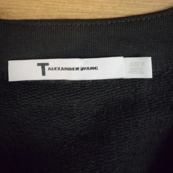 T ALEXANDER WANG  French Terry Back Slit Jumpsuit - Picture 4 of 11